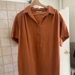 Oversized Sessun Shirt Dress